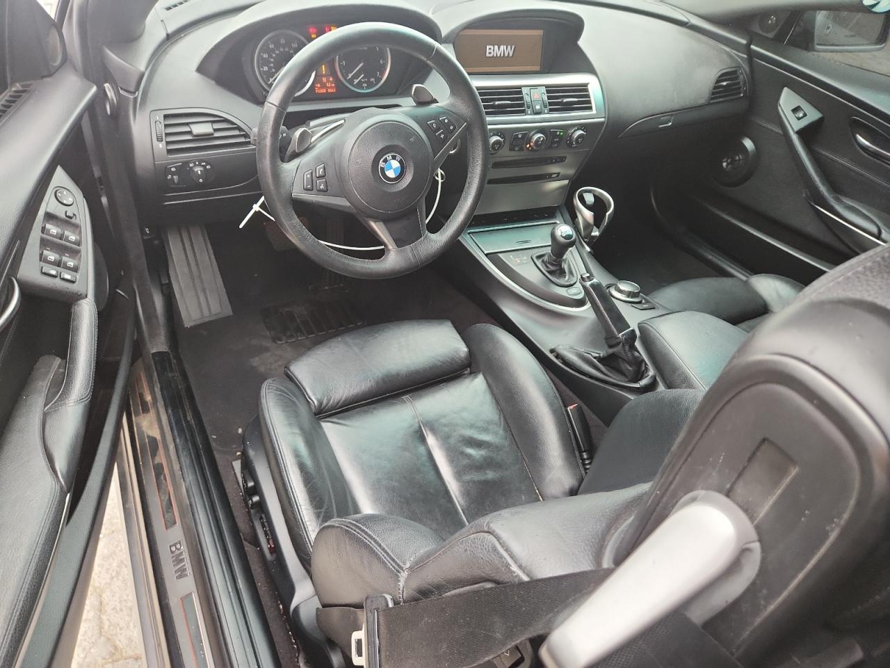 2007 Bmw 650 I Silver vin: WBAEK13597CN72509