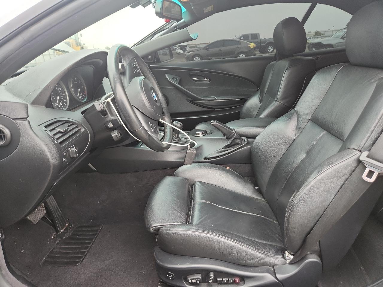 2007 Bmw 650 I Silver vin: WBAEK13597CN72509