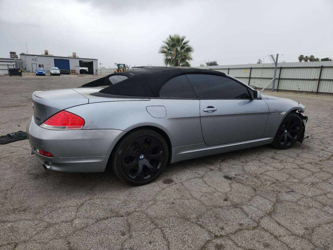 2007 Bmw 650 I Silver vin: WBAEK13597CN72509