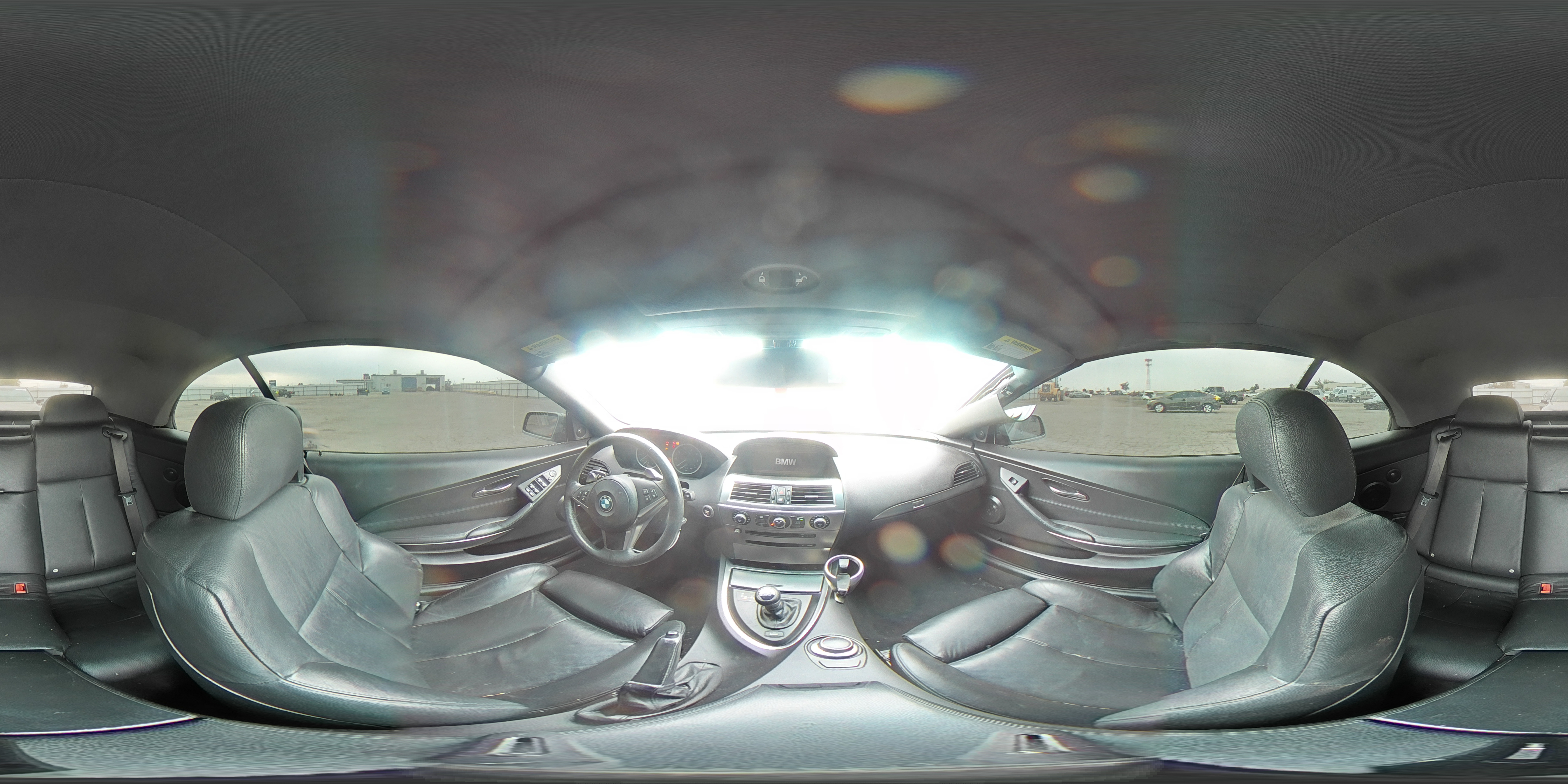 2007 Bmw 650 I Silver vin: WBAEK13597CN72509
