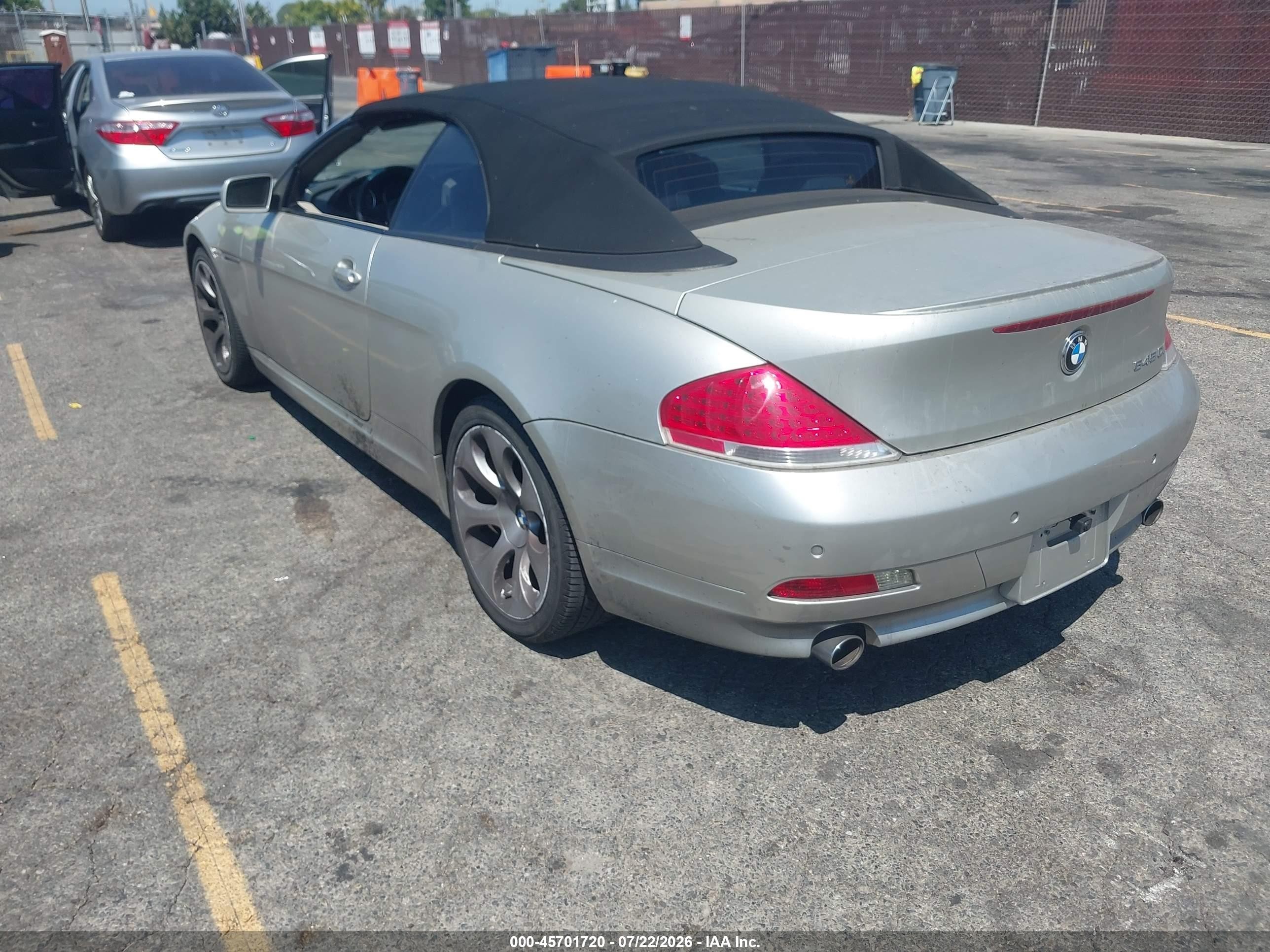 2004 Bmw 645ci   Champagne vin: WBAEK73404B321034