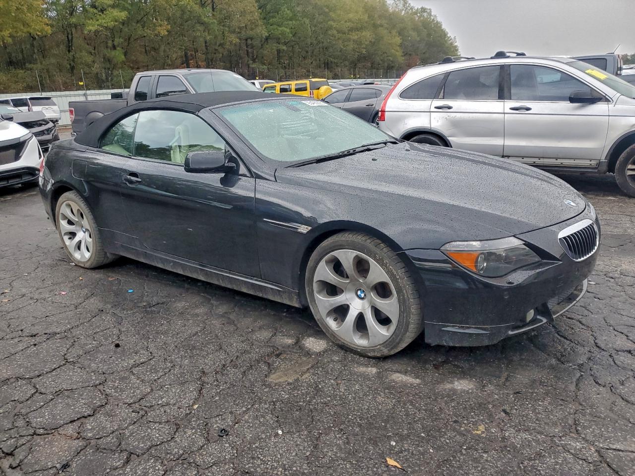 2005 Bmw 645 Ci Automatic Черный vin: WBAEK73405B325215