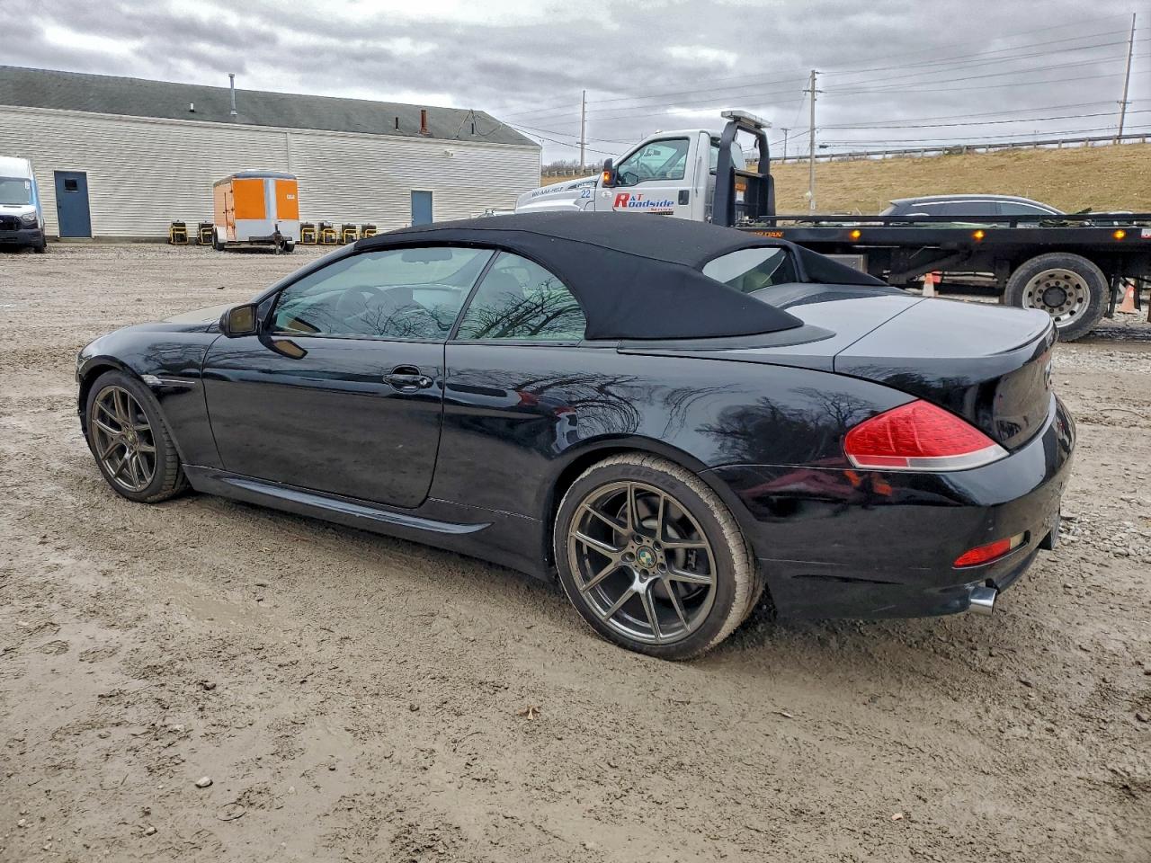 2005 Bmw 645 Ci Automatic Black vin: WBAEK73405B328020