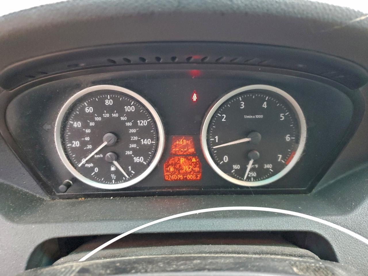 2005 Bmw 645 Ci Automatic Black vin: WBAEK73405B328020