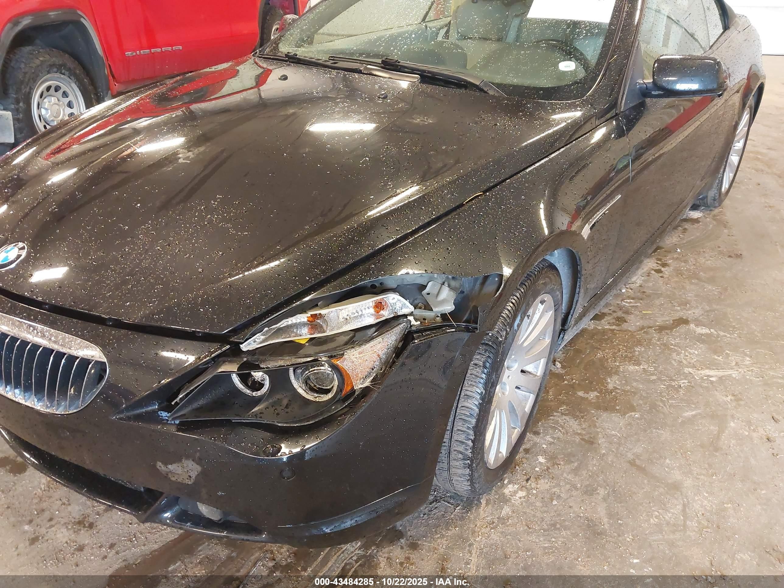 2005 Bmw 645ci   Black vin: WBAEK73445B326044