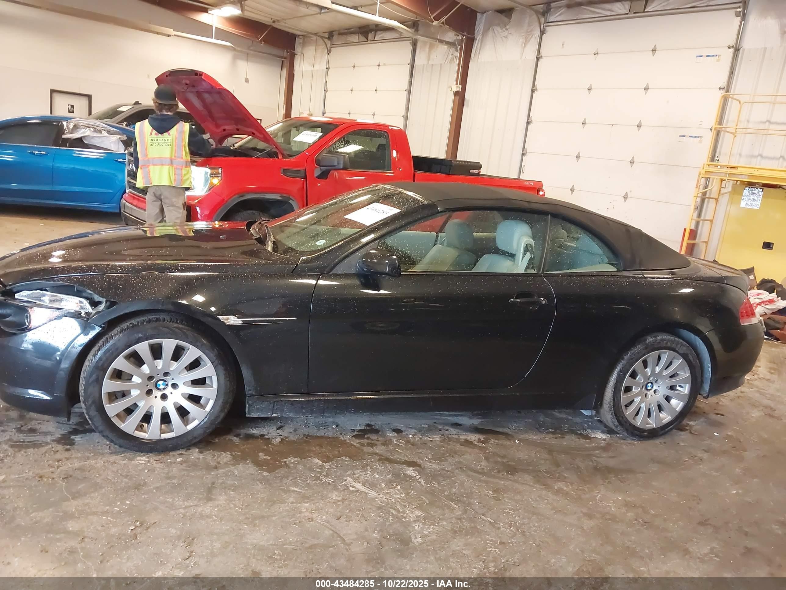 2005 Bmw 645ci   Black vin: WBAEK73445B326044