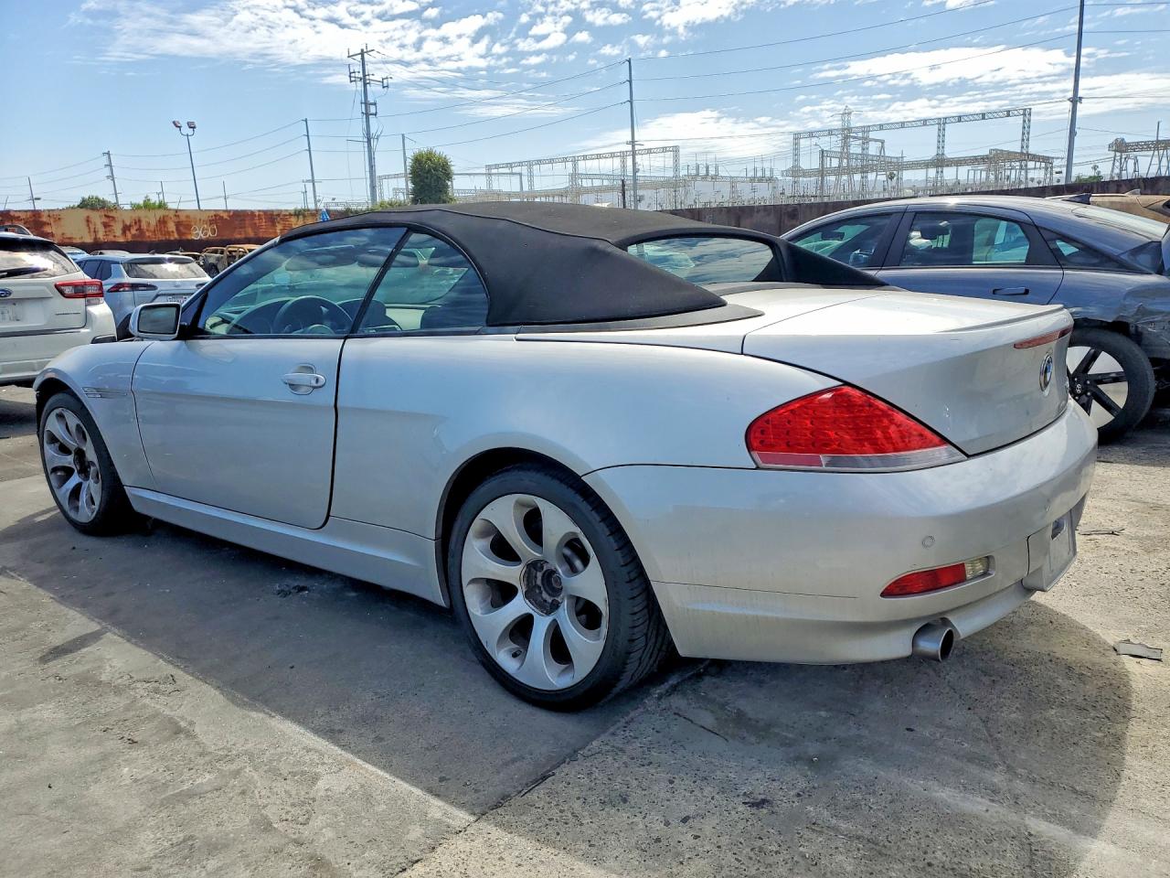 2005 Bmw 645 Ci Automatic Серебряный vin: WBAEK73465B261164
