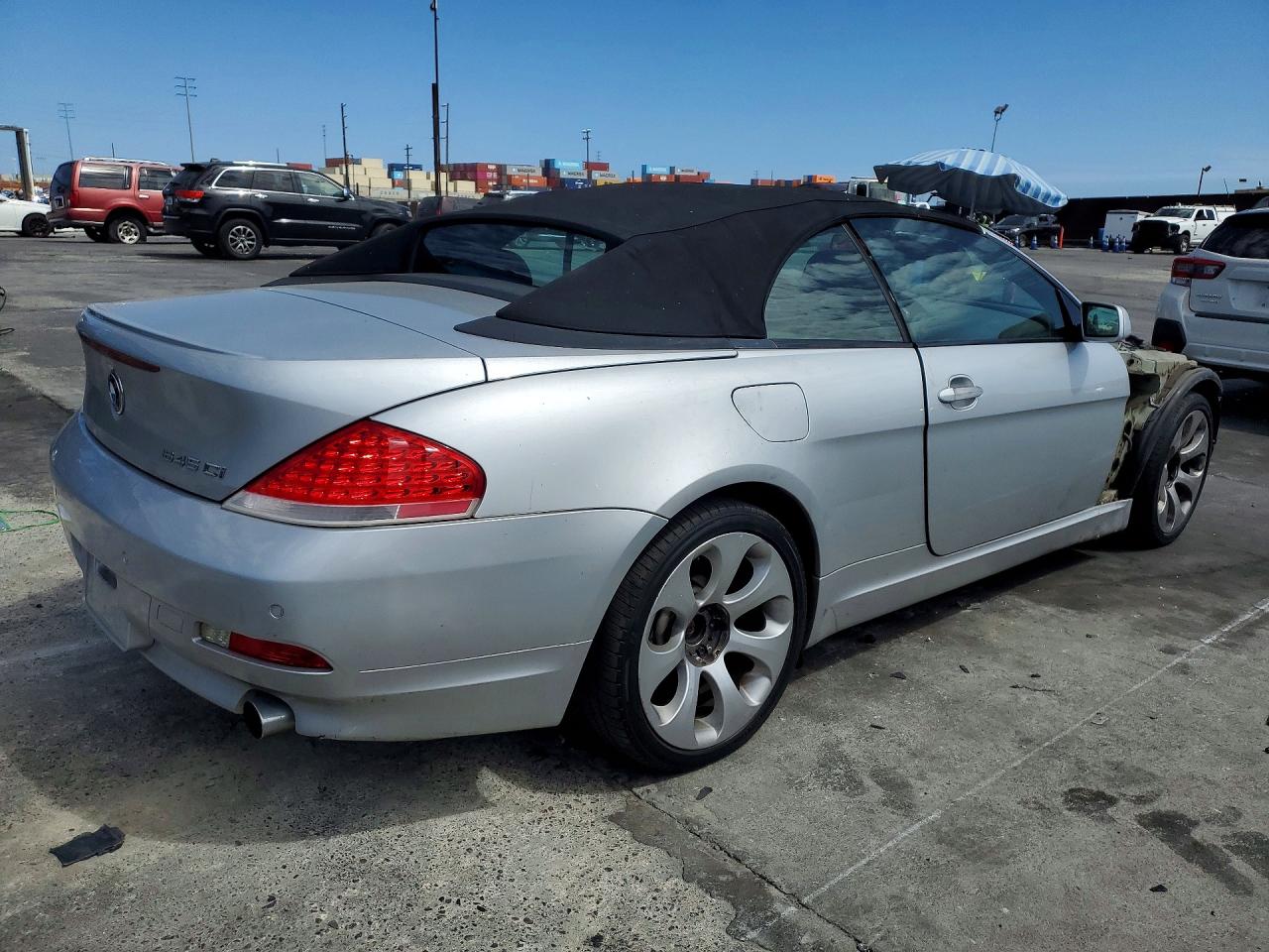 2005 Bmw 645 Ci Automatic Серебряный vin: WBAEK73465B261164