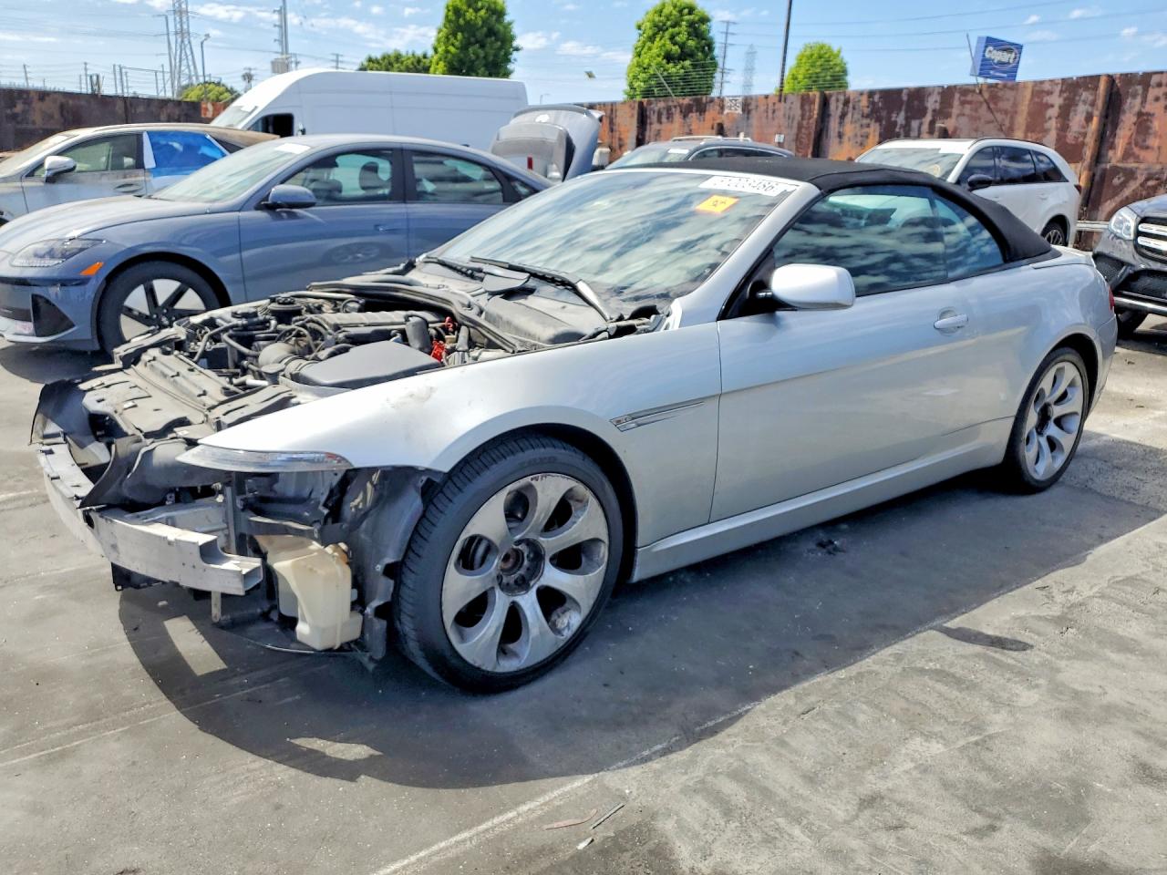 2005 Bmw 645 Ci Automatic Серебряный vin: WBAEK73465B261164