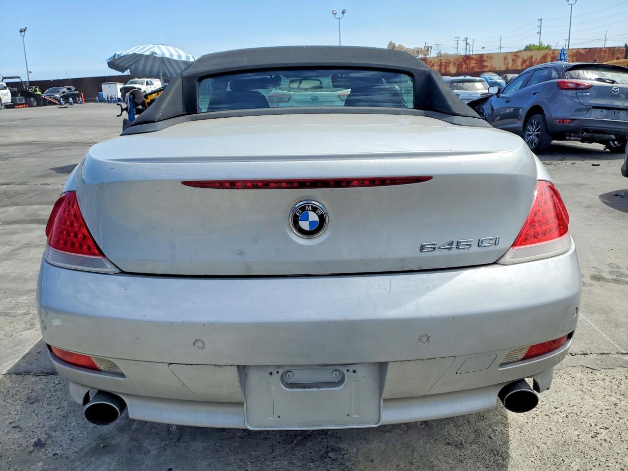 2005 Bmw 645 Ci Automatic Серебряный vin: WBAEK73465B261164
