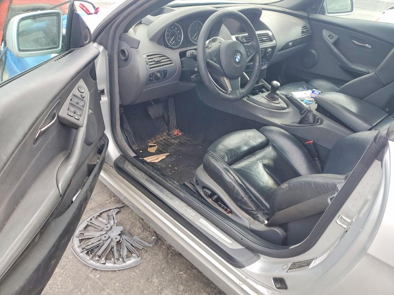 2005 Bmw 645 Ci Automatic Серебряный vin: WBAEK73465B261164