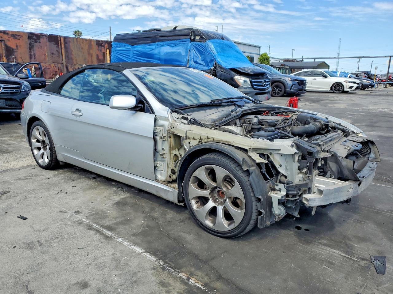 2005 Bmw 645 Ci Automatic Серебряный vin: WBAEK73465B261164