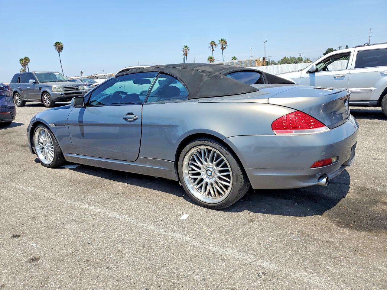 2005 Bmw 645 Ci Automatic Silver vin: WBAEK73465B323811