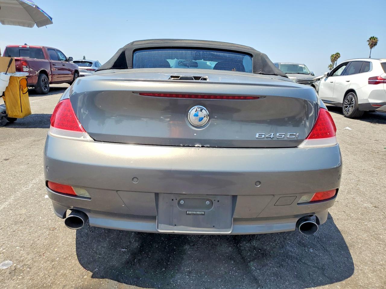 2005 Bmw 645 Ci Automatic Silver vin: WBAEK73465B323811