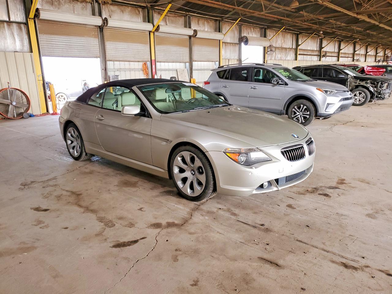 2005 Bmw 645 Ci Automatic Желто-коричневый vin: WBAEK73465B326157