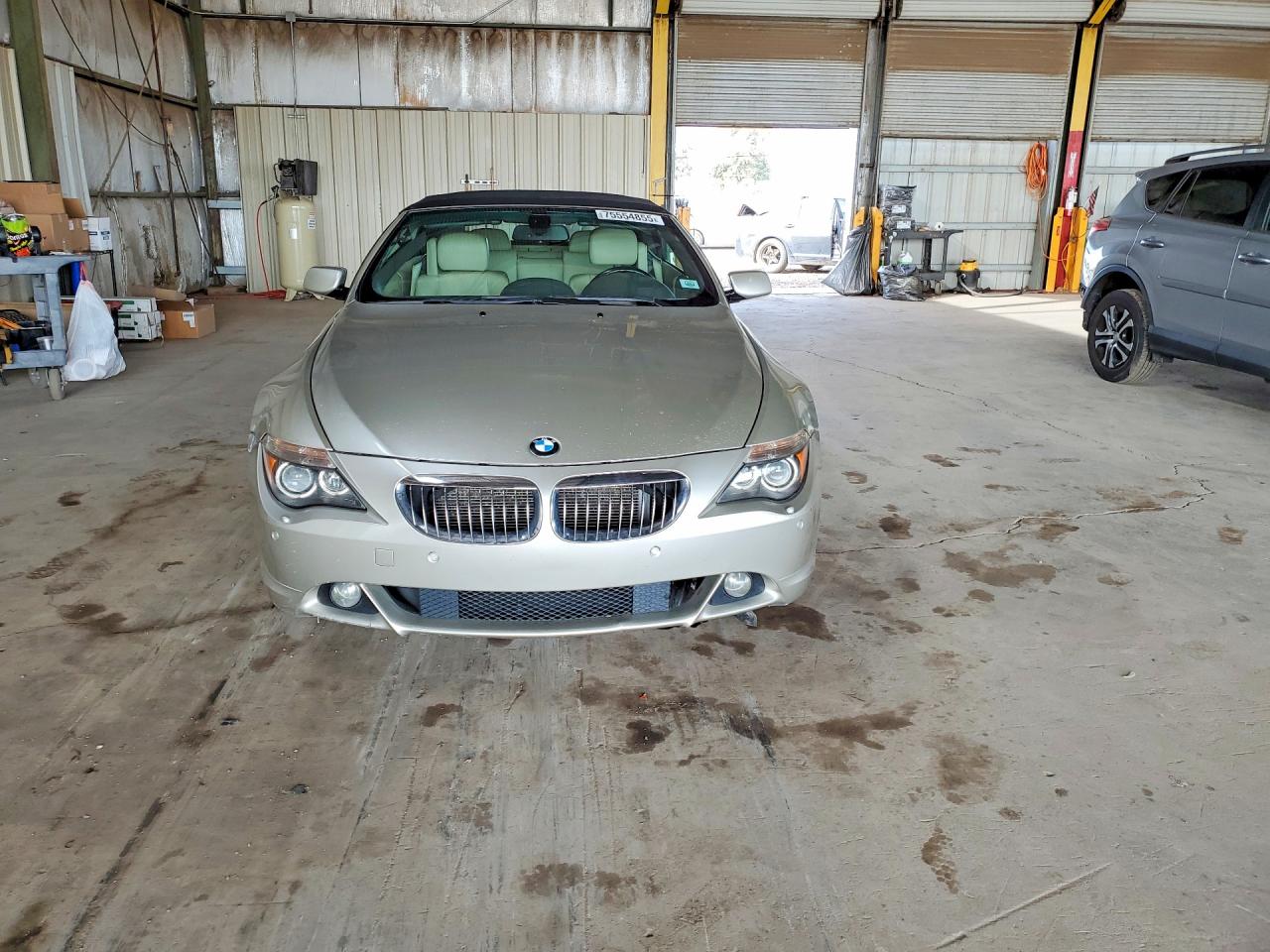 2005 Bmw 645 Ci Automatic Желто-коричневый vin: WBAEK73465B326157