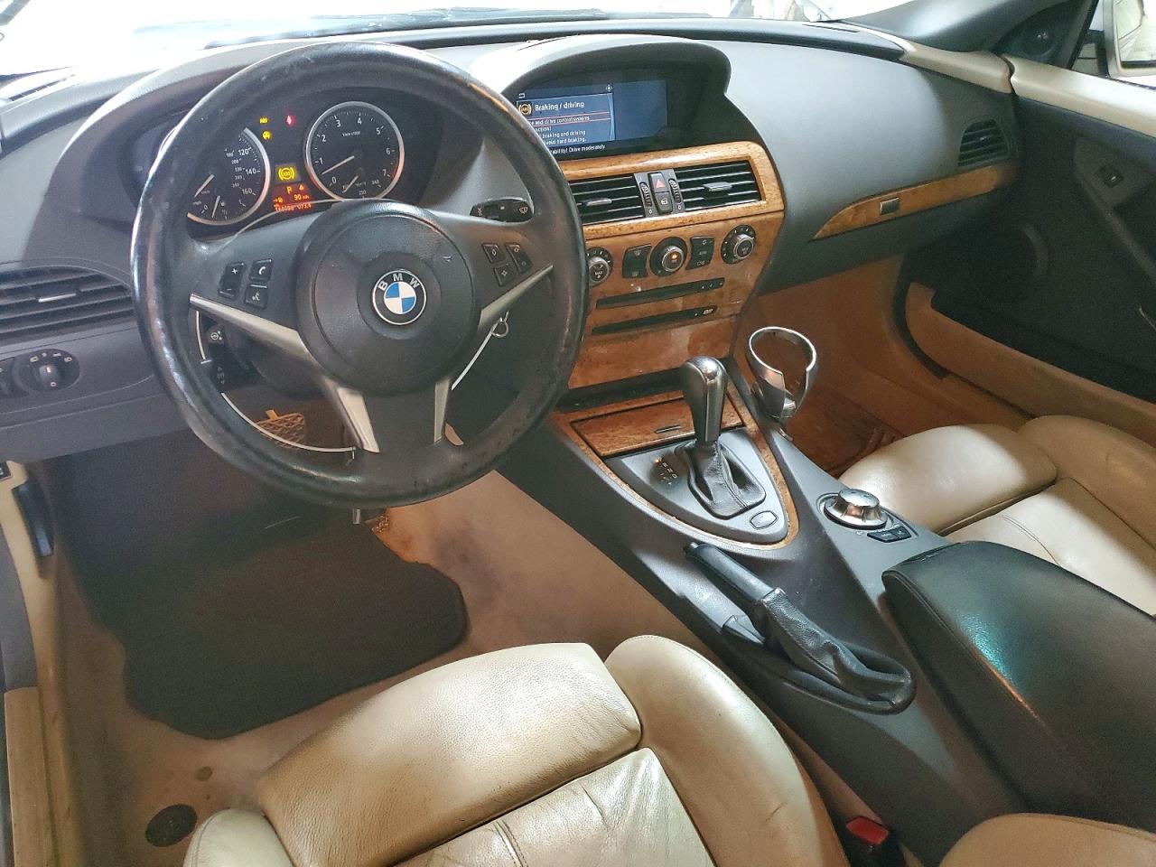 2005 Bmw 645 Ci Automatic Желто-коричневый vin: WBAEK73465B326157