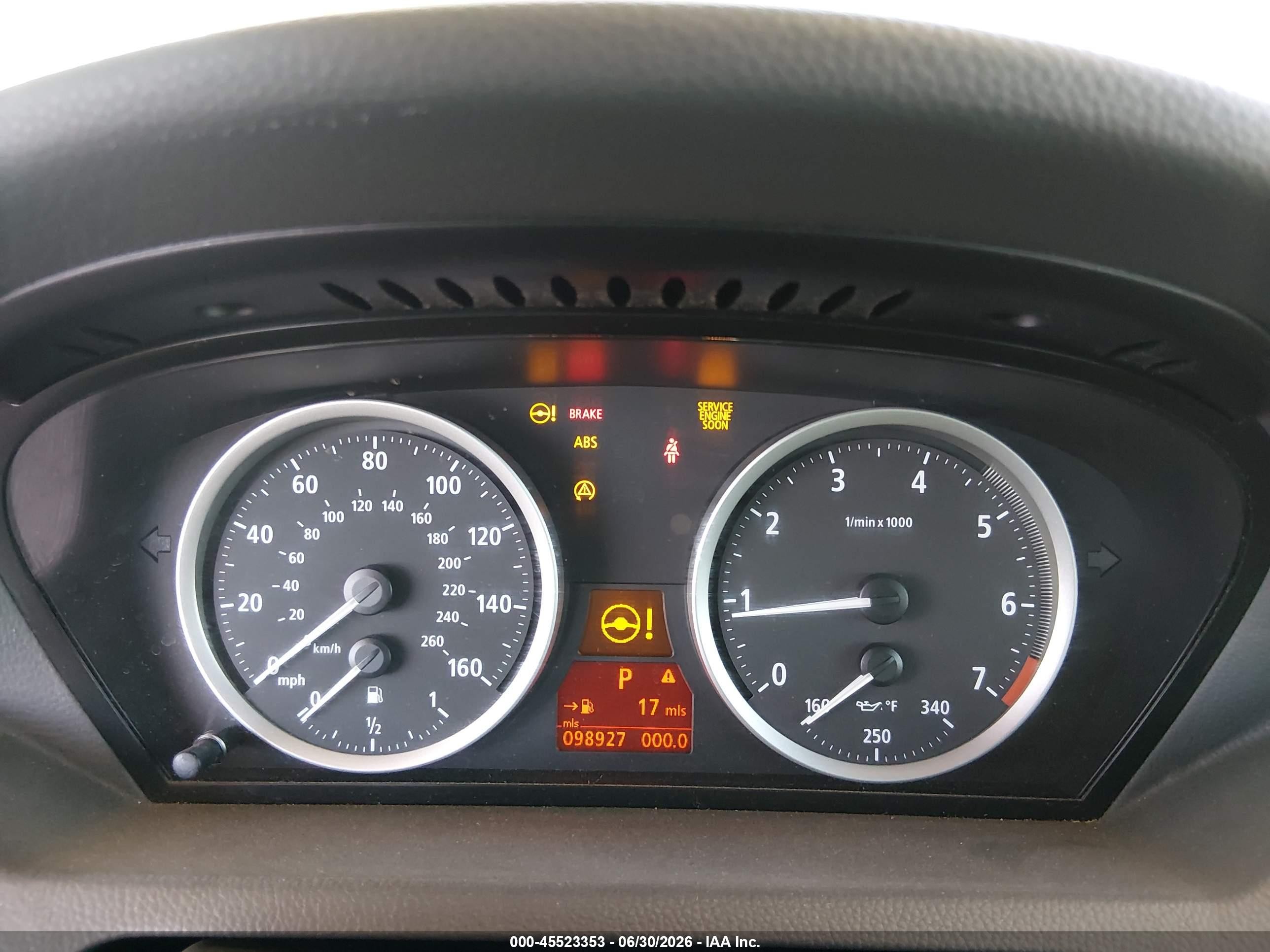 2005 Bmw 645ci   Серебряный vin: WBAEK73465B326952