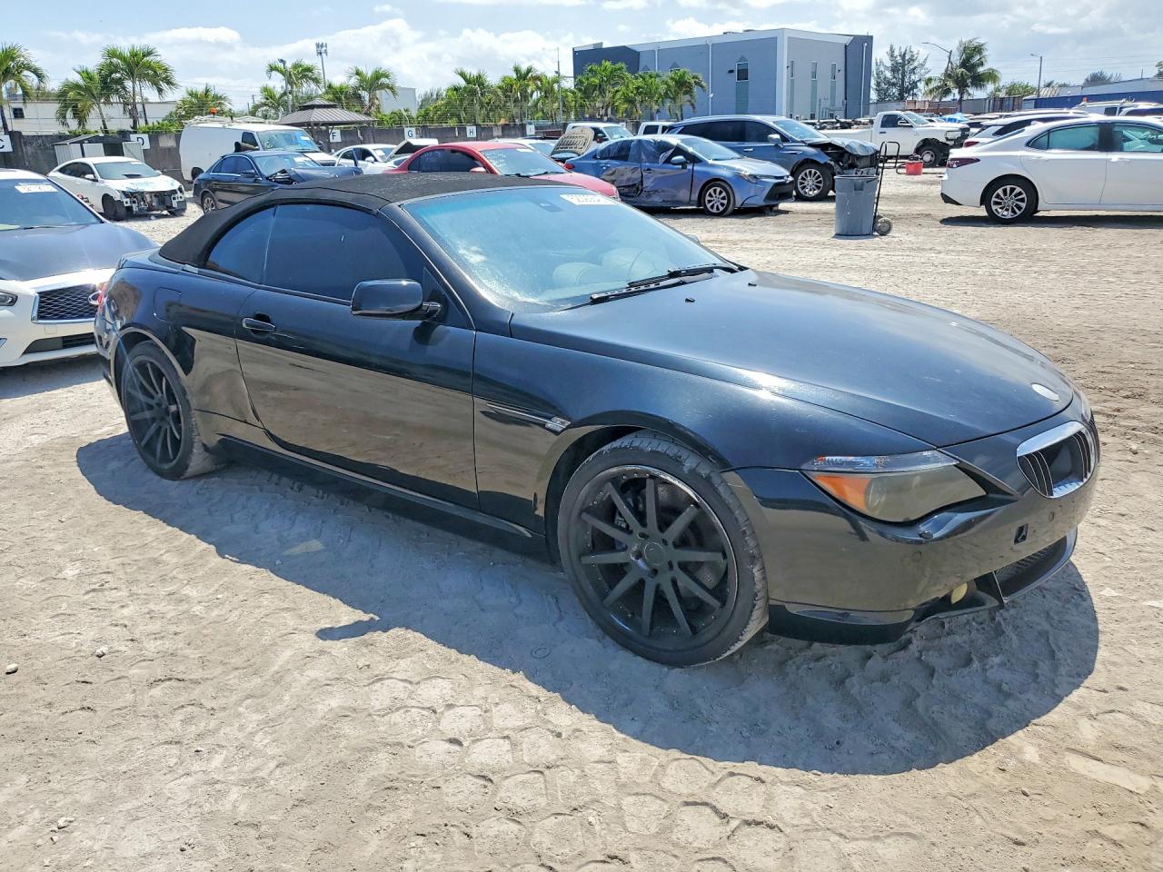 2005 Bmw 645 Ci Automatic Черный vin: WBAEK73465B327681