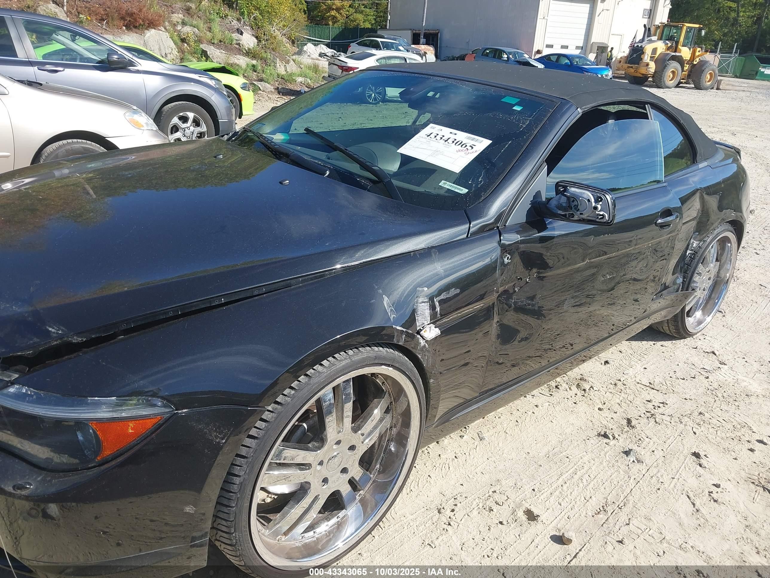 2005 Bmw 645ci   Black vin: WBAEK73475B261187
