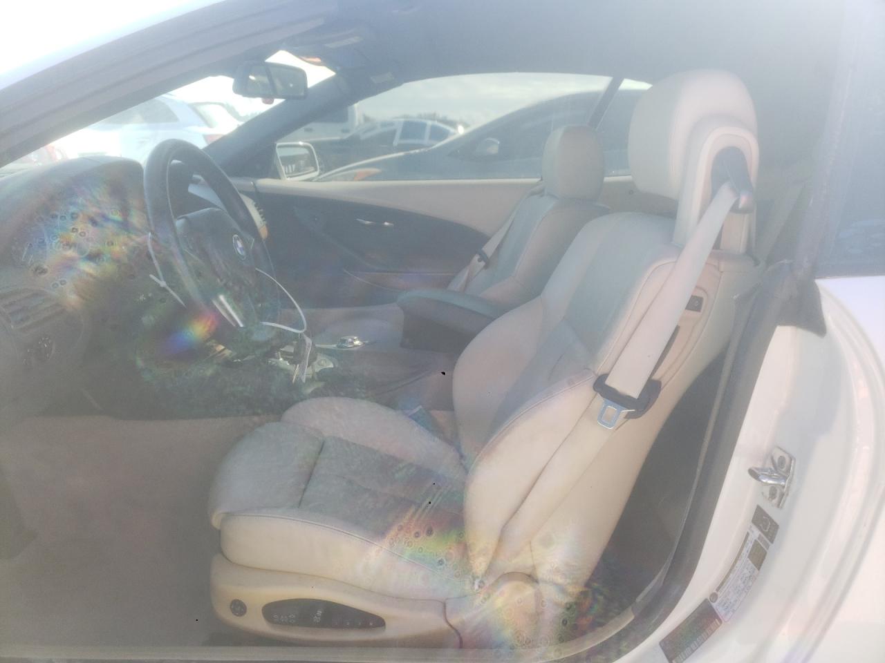 2005 Bmw 645 Ci Automatic Белый vin: WBAEK73475B323932