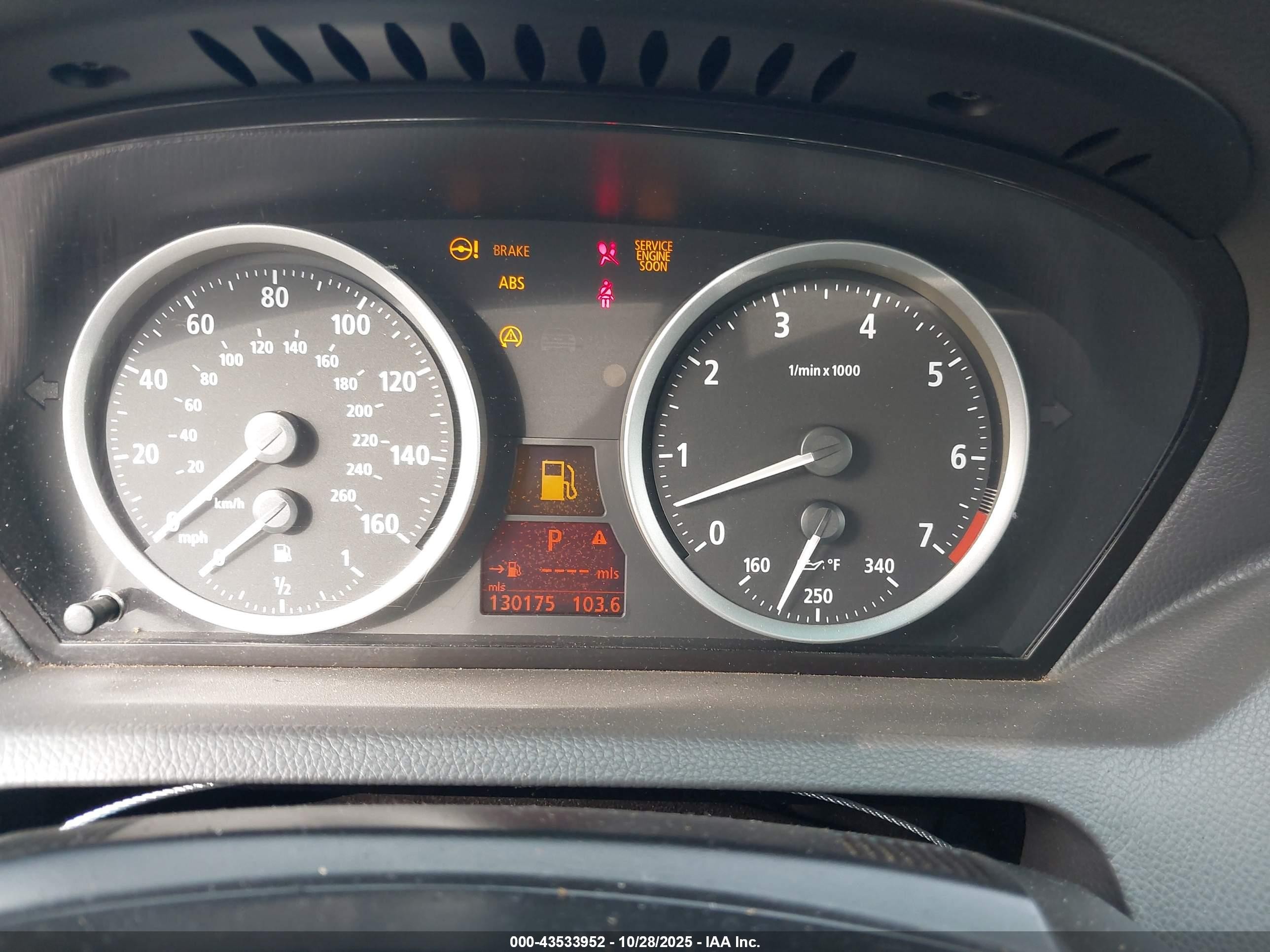 2005 Bmw 645ci   Серый vin: WBAEK73475B328399