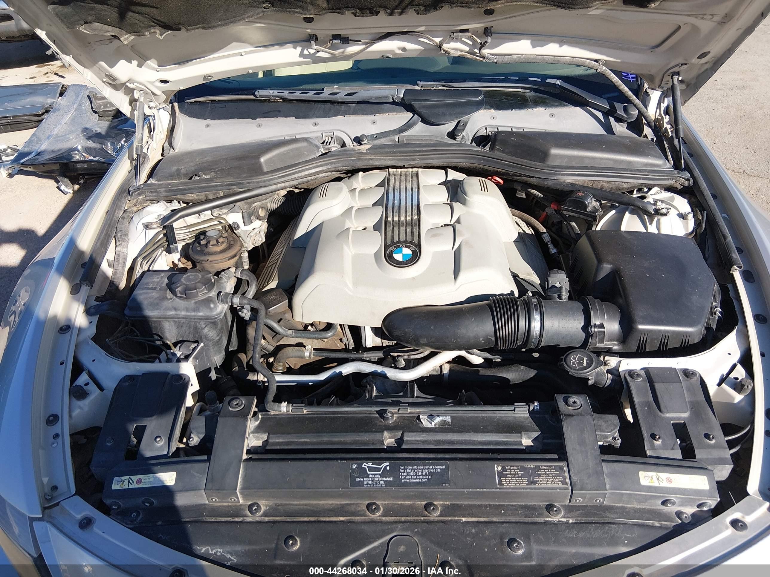 2004 Bmw 645ci   Pewter vin: WBAEK73484B320326