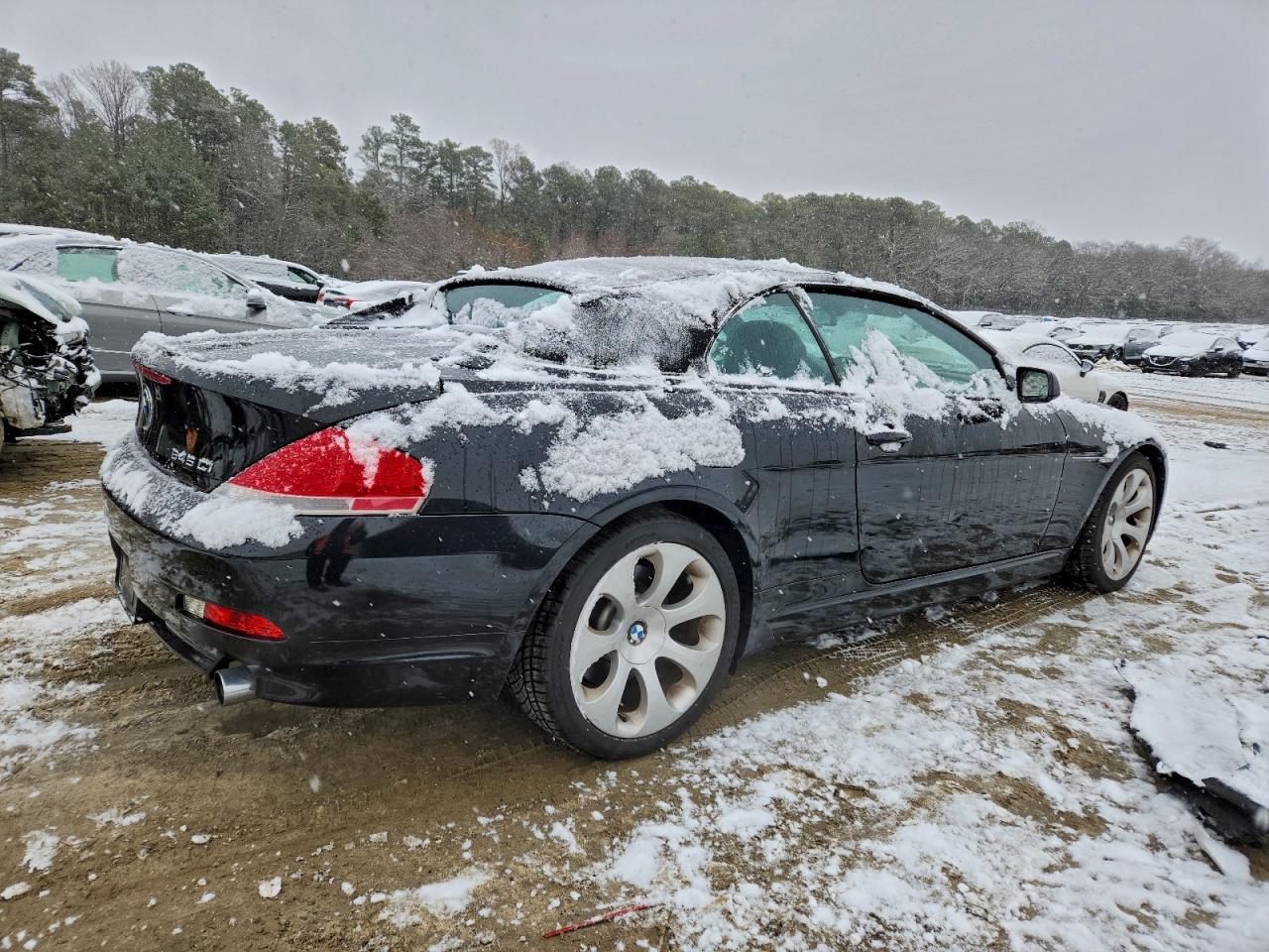 2005 Bmw 645 Ci Automatic Черный vin: WBAEK73485B325253