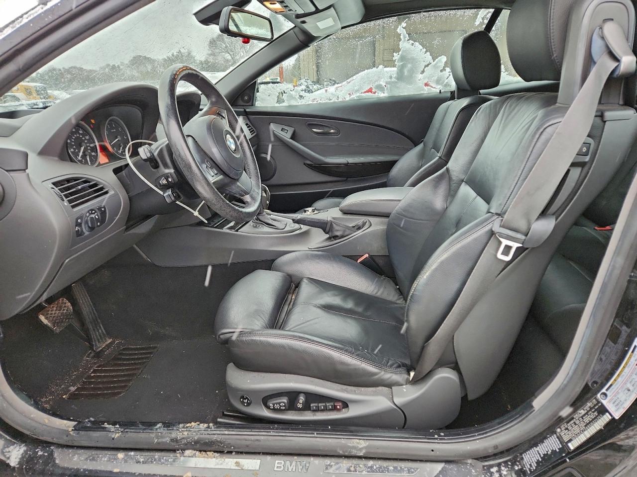 2005 Bmw 645 Ci Automatic Черный vin: WBAEK73485B325253