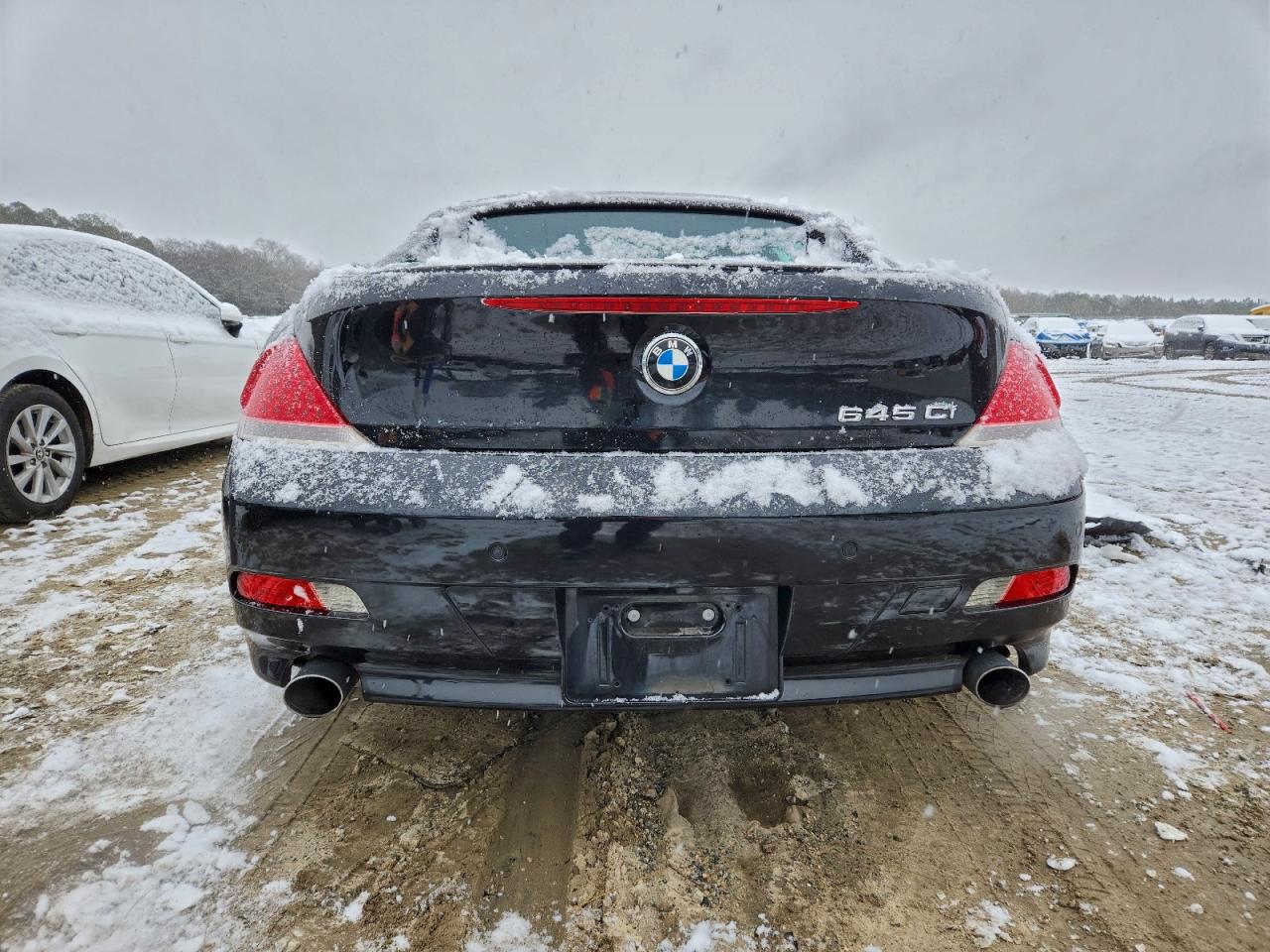2005 Bmw 645 Ci Automatic Черный vin: WBAEK73485B325253