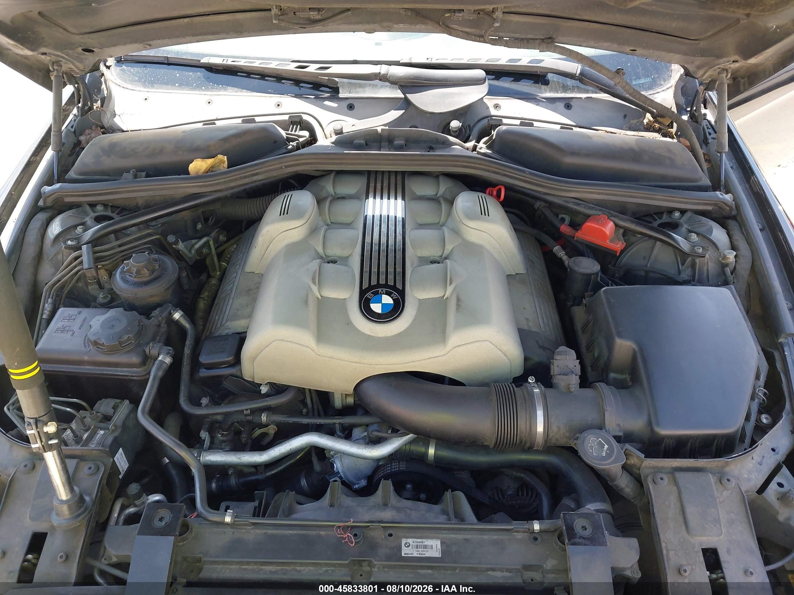 2005 Bmw 645ci   Черный vin: WBAEK73495B328081