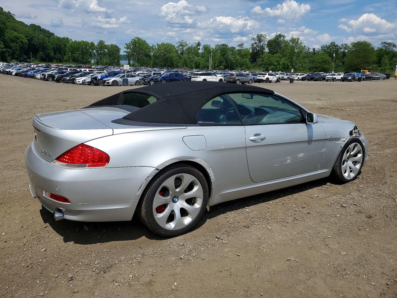 2004 Bmw 645 Ci Automatic Серебряный vin: WBAEK734X4B260601