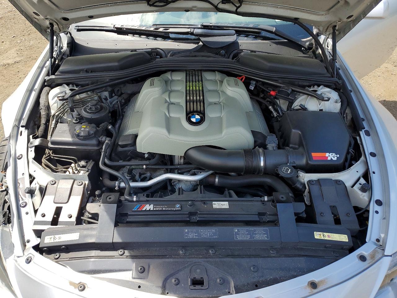 2004 Bmw 645 Ci Automatic Серебряный vin: WBAEK734X4B260601