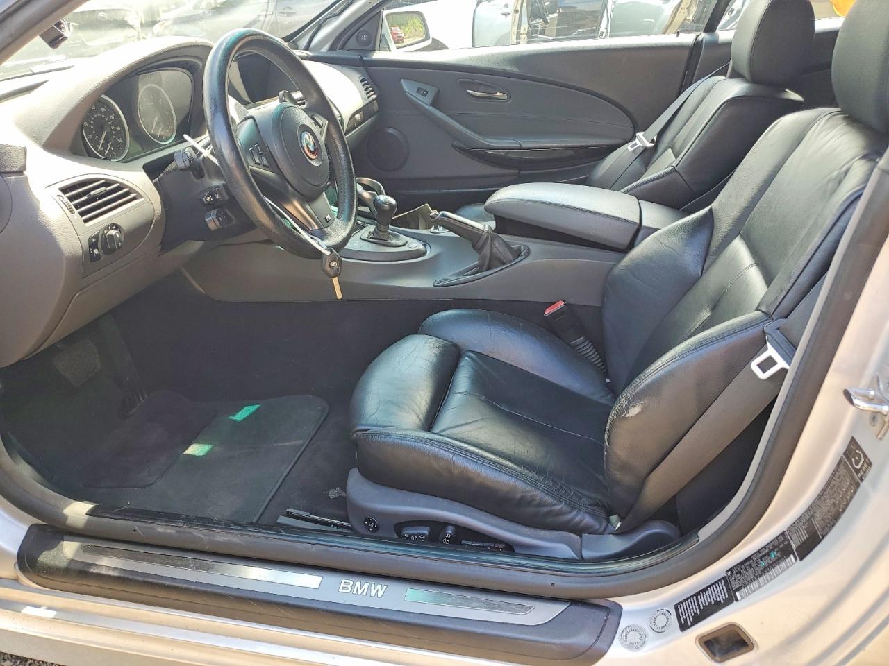 2004 Bmw 645 Ci Automatic Серебряный vin: WBAEK734X4B260601