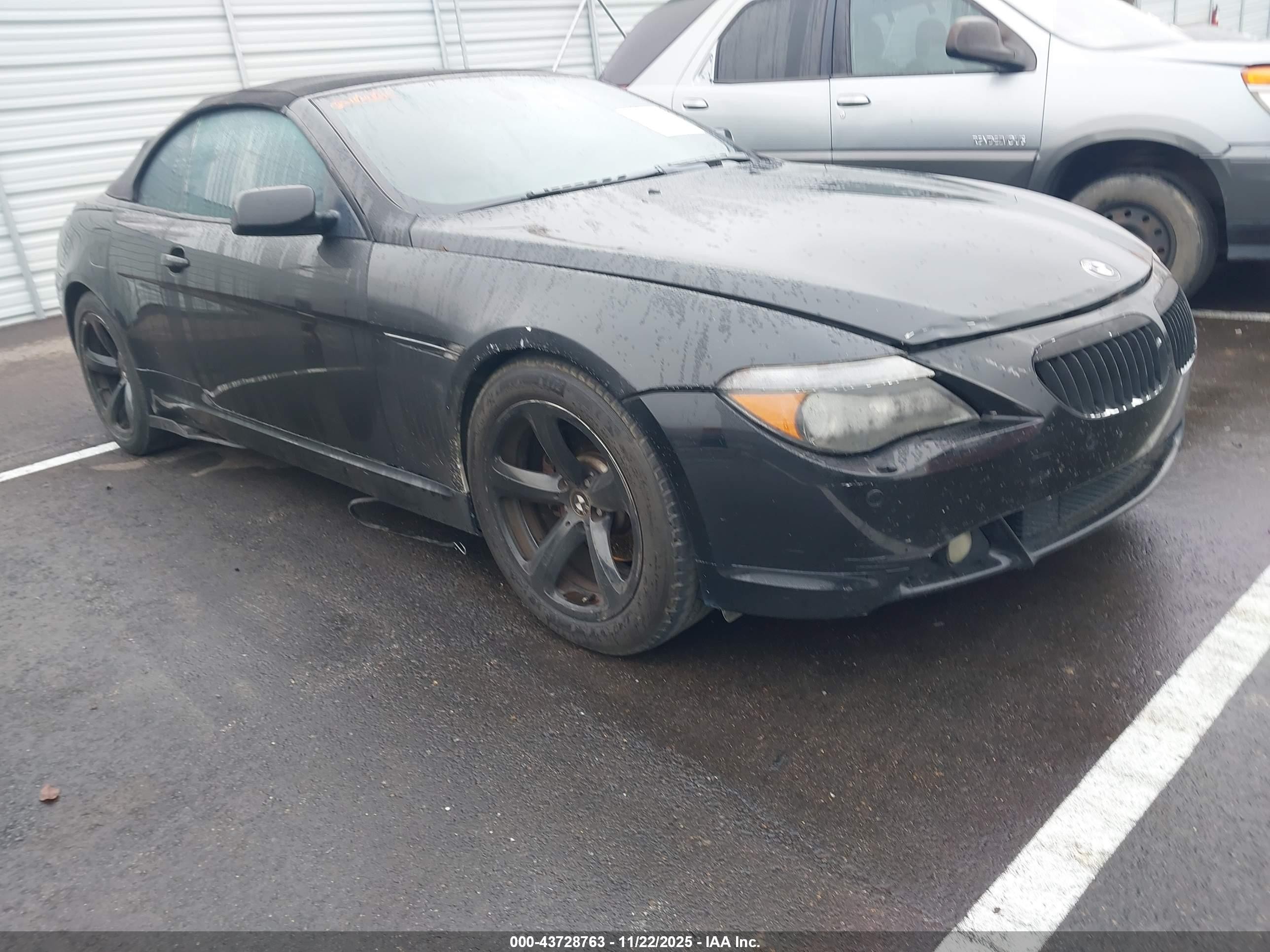 2004 Bmw 645ci   Black vin: WBAEK734X4B321297