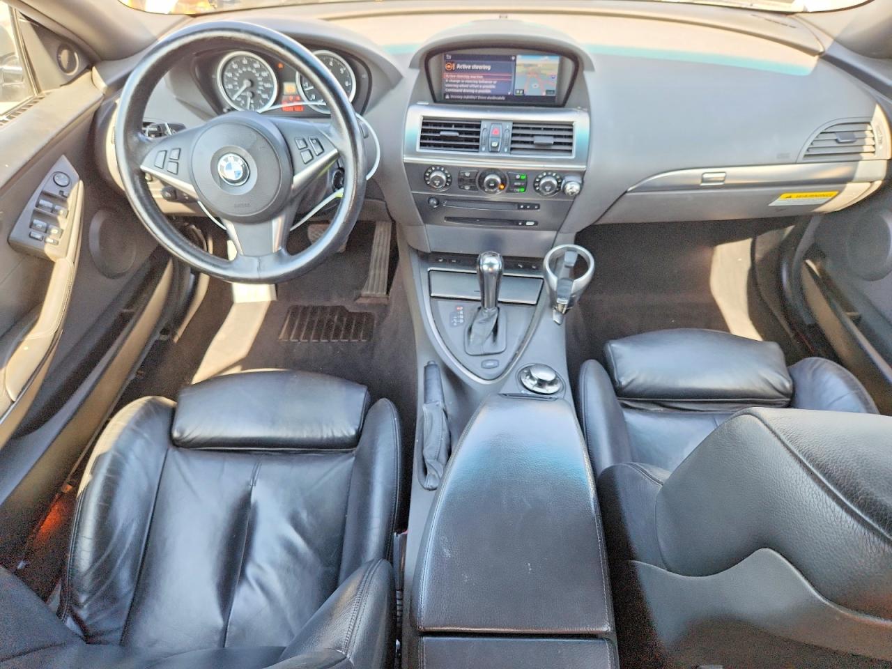2005 Bmw 645 Ci Automatic Silver vin: WBAEK734X5B323956