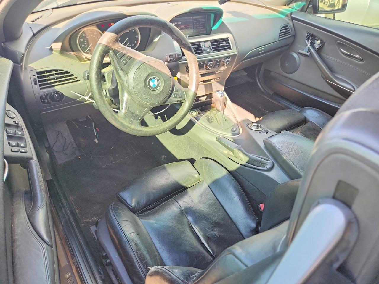 2005 Bmw 645 Ci Automatic Черный vin: WBAEK734X5B328820