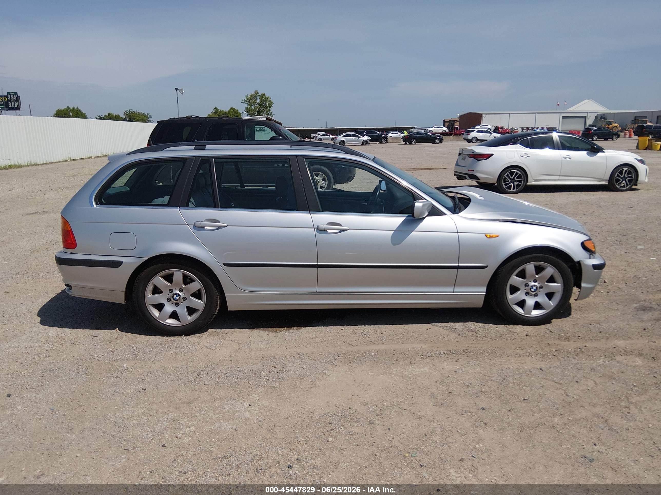 2002 Bmw 3 Series 325i Серебряный vin: WBAEN33412PC10981
