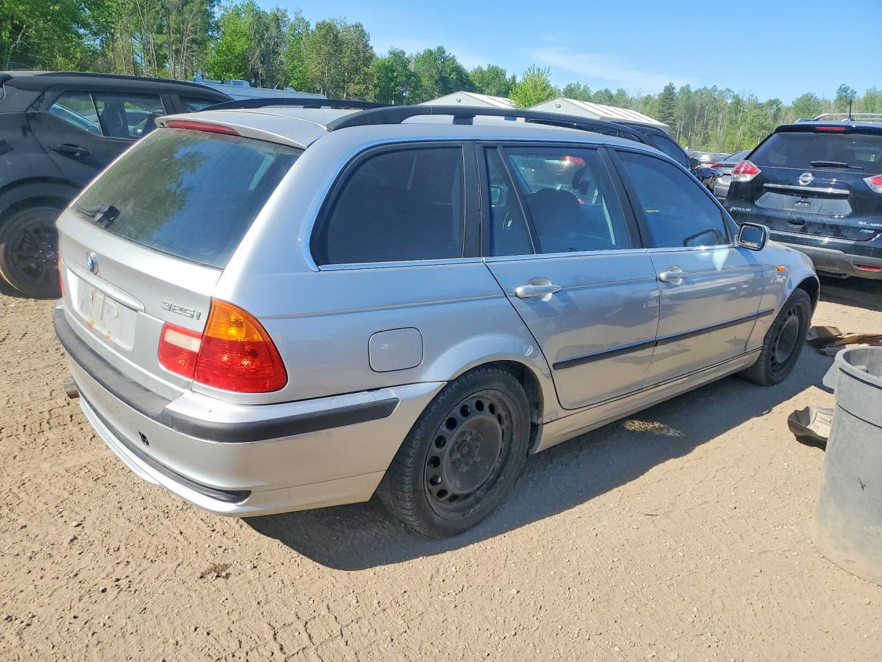 2003 Bmw 325 It Silver vin: WBAEN33453EZ15468