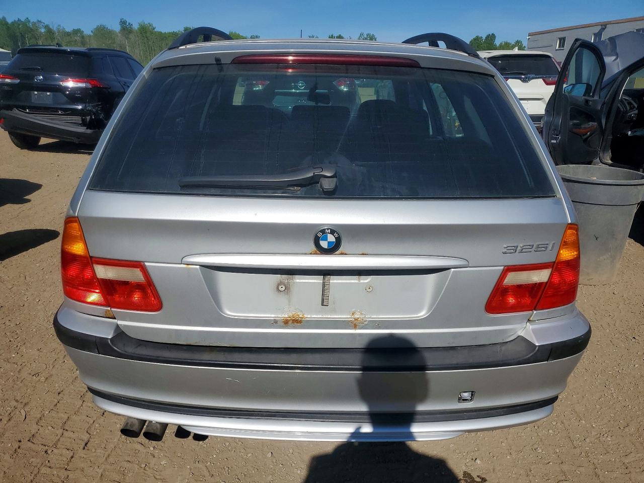 2003 Bmw 325 It Silver vin: WBAEN33453EZ15468