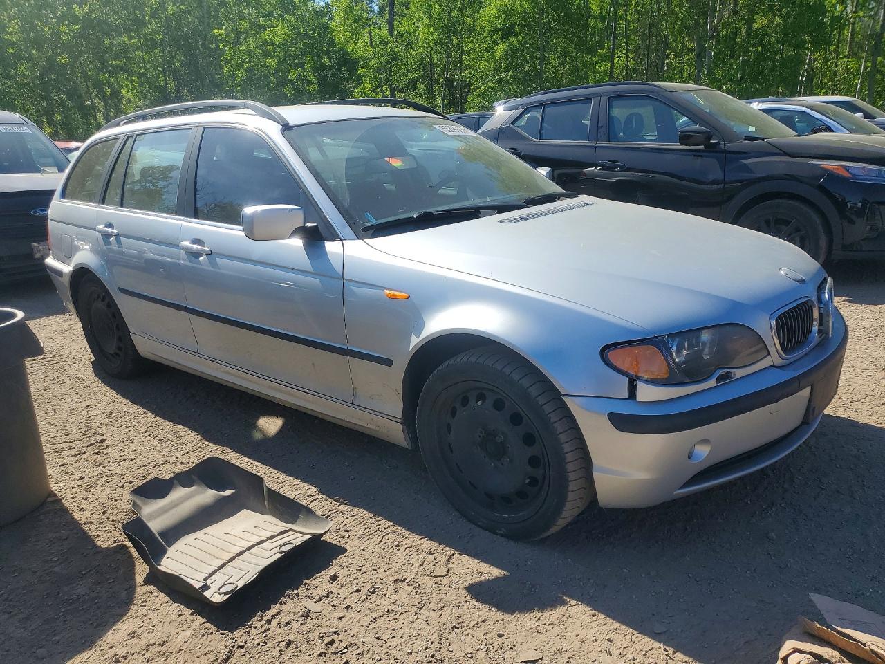 2003 Bmw 325 It Silver vin: WBAEN33453EZ15468