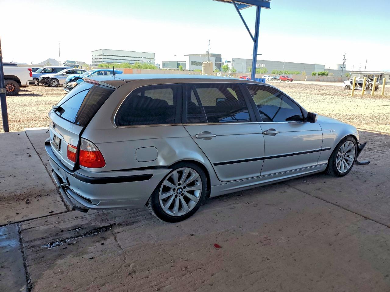 2004 Bmw 325 It Silver vin: WBAEN33464EZ15576