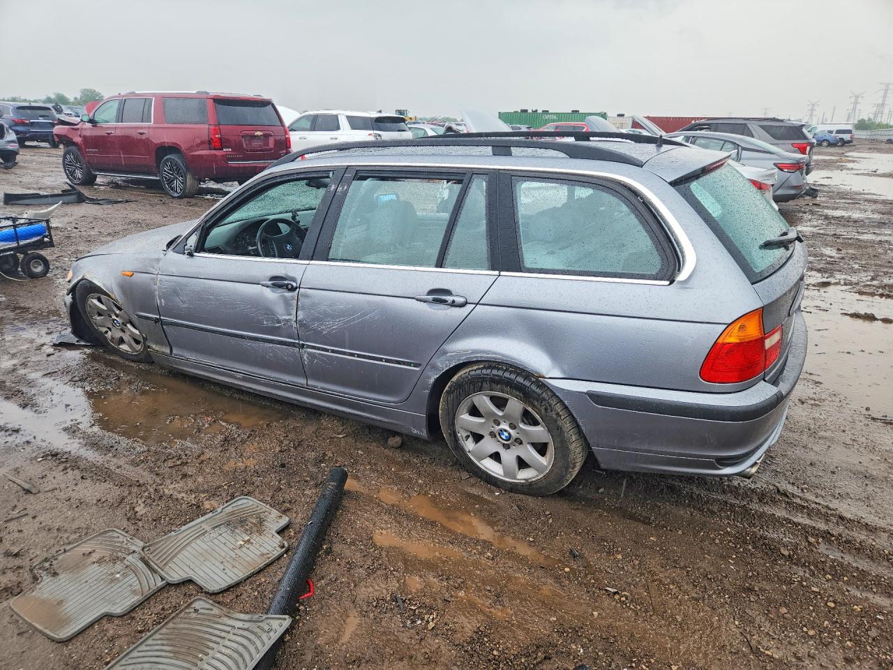 2003 Bmw 325 Xit Gray vin: WBAEP33403PF03413