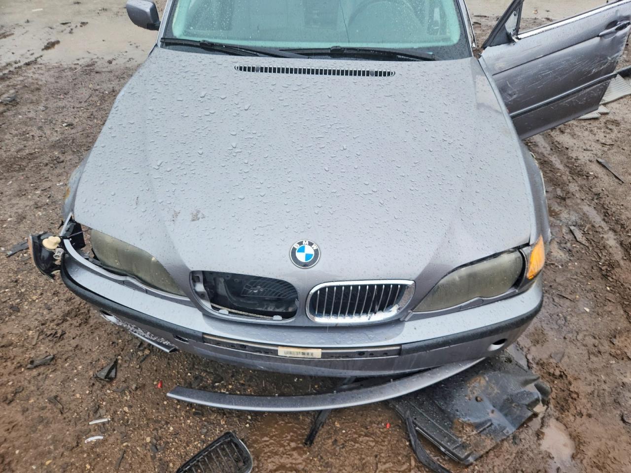 2003 Bmw 325 Xit Gray vin: WBAEP33403PF03413