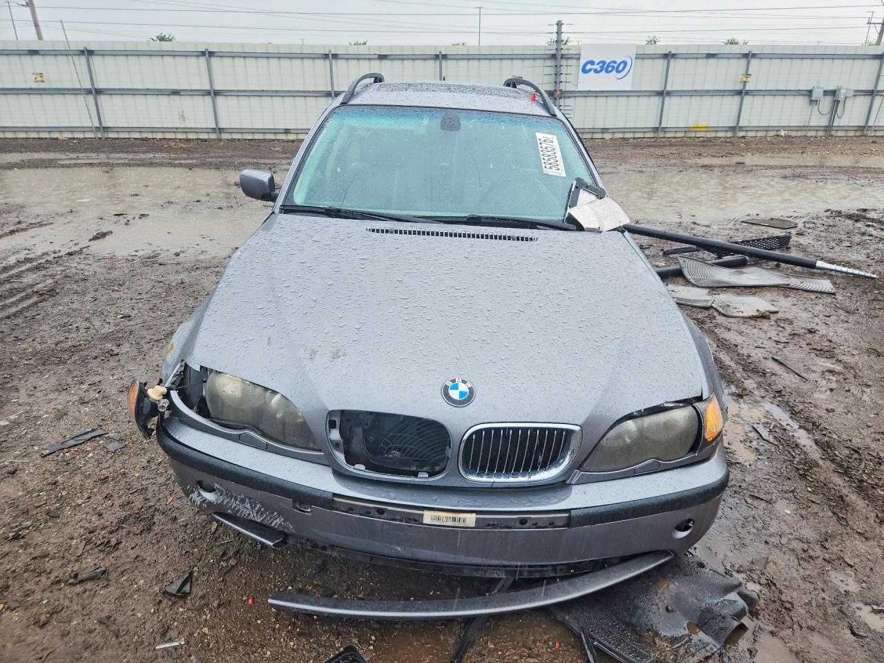 2003 Bmw 325 Xit Gray vin: WBAEP33403PF03413