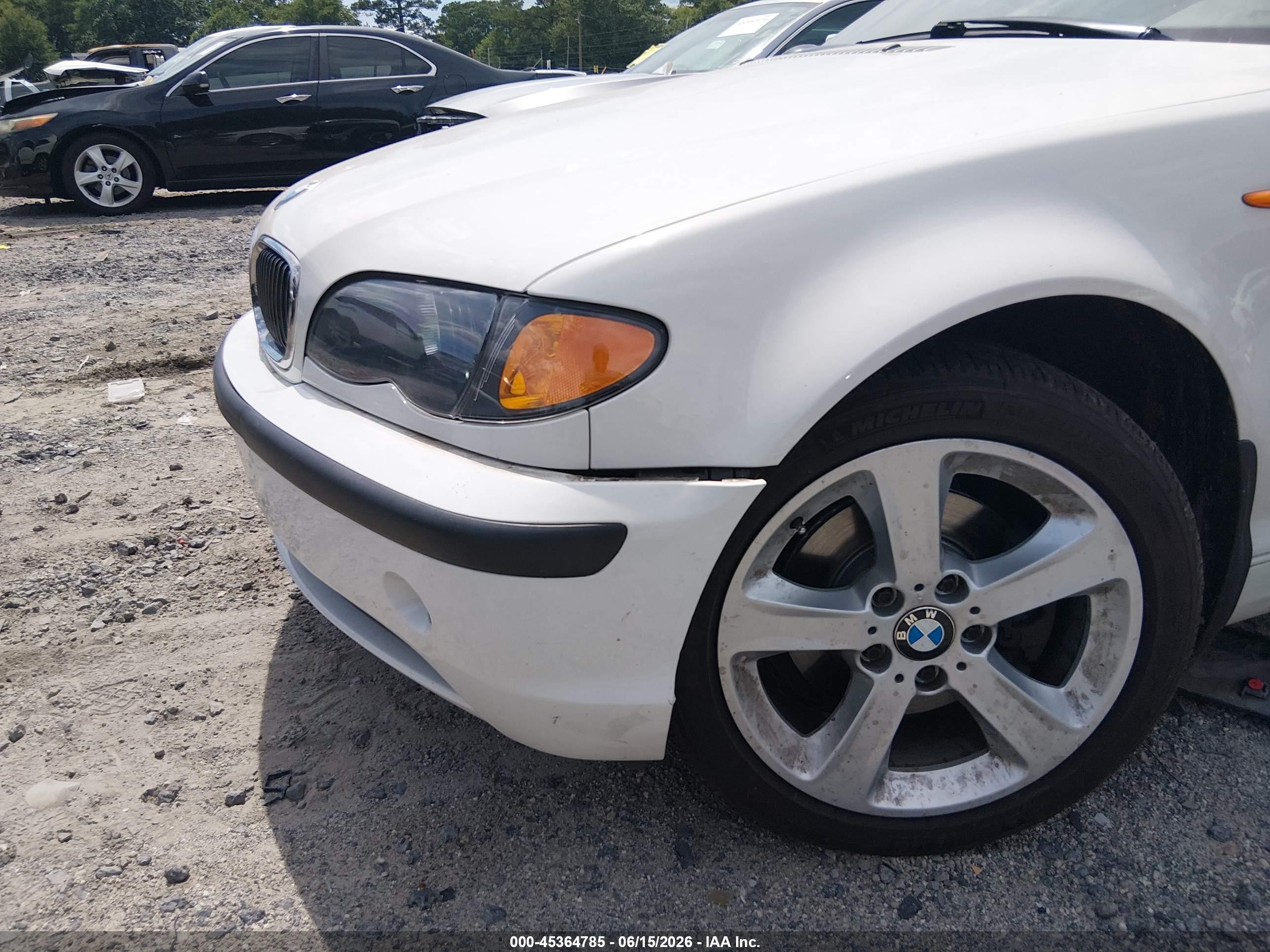 2004 Bmw 325xit   White vin: WBAEP33434PF04606