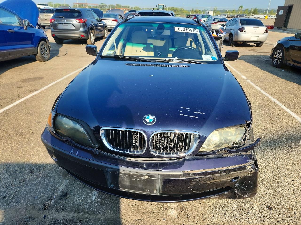 2003 Bmw 325 Xit Blue vin: WBAEP33453PF02953