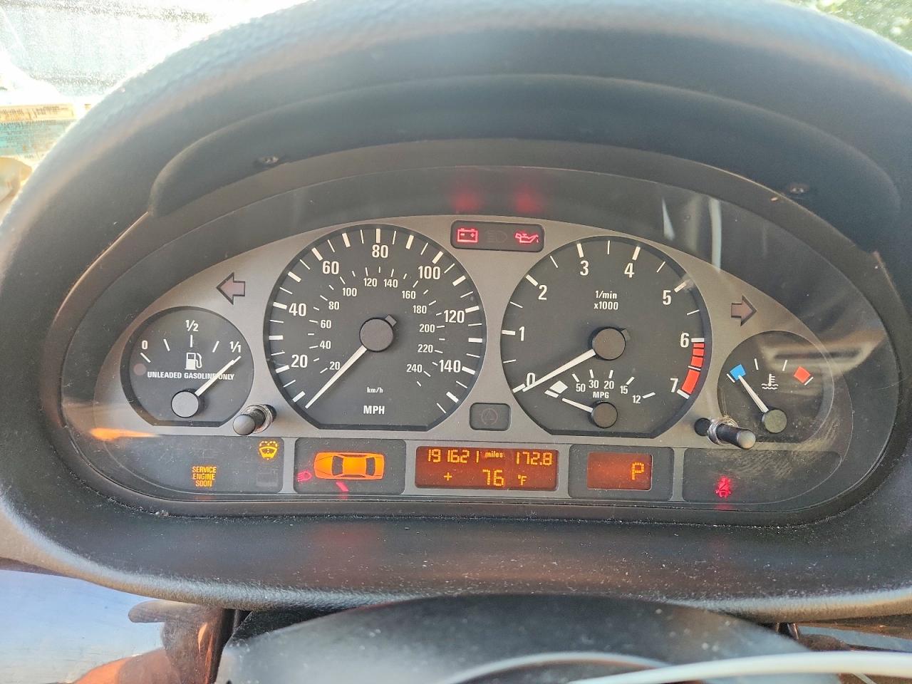 2003 Bmw 325 Xit Blue vin: WBAEP33453PF02953