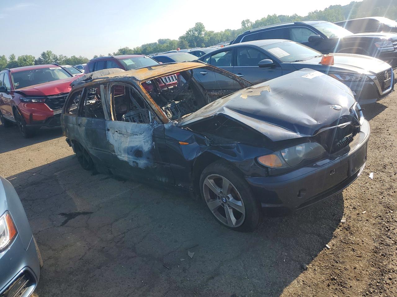 2004 Bmw 325 Xit Черный vin: WBAEP334X4PF04165