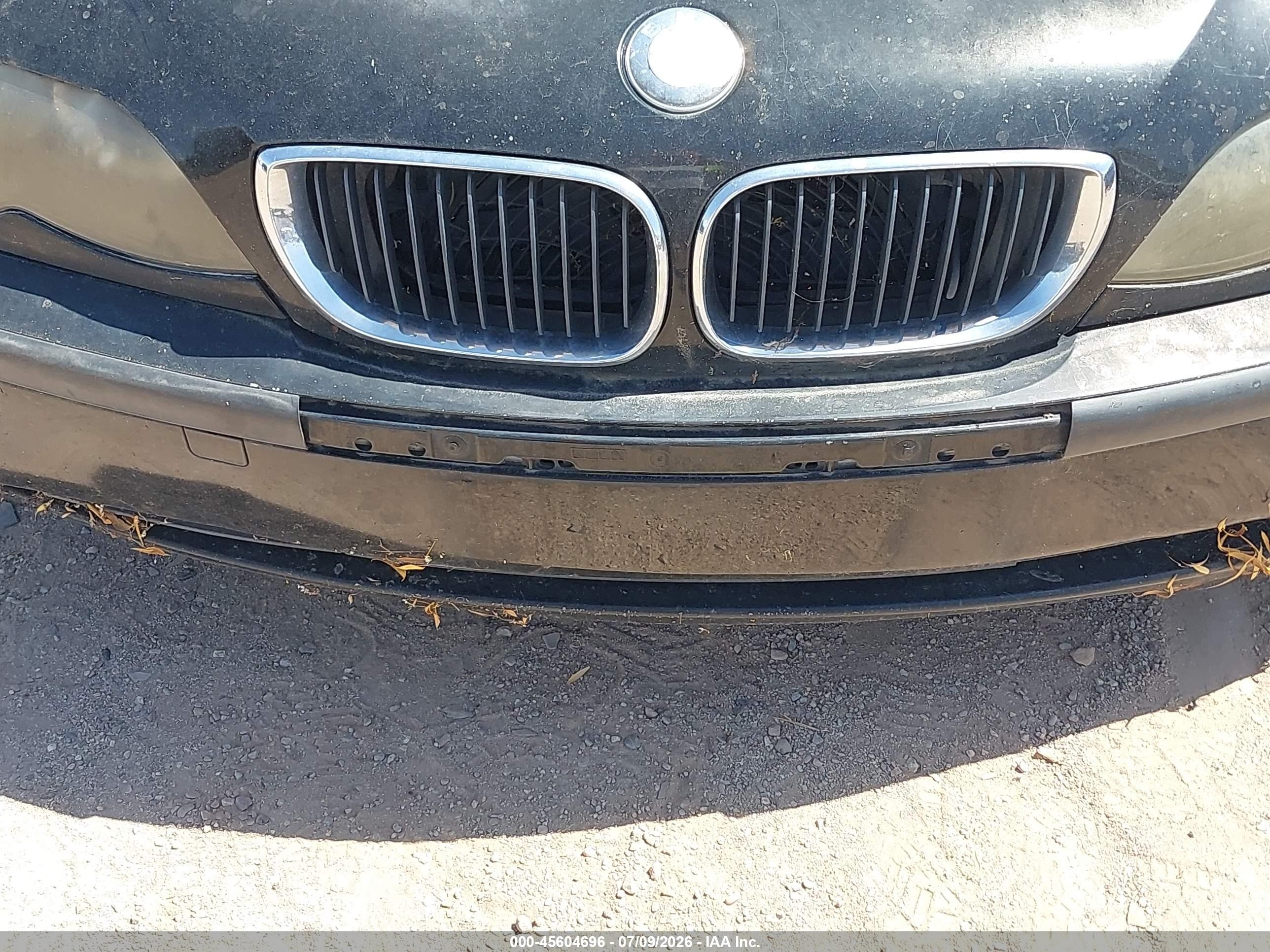 2002 Bmw 325i   Black vin: WBAET37402NG73822